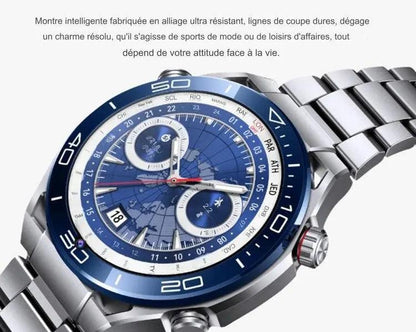 Montre intelligente avec caméra frontale de 1,53 pouces, prise en charge de la voix AI/carte SIM, 2 Go + 32 Go lesbeauxprix