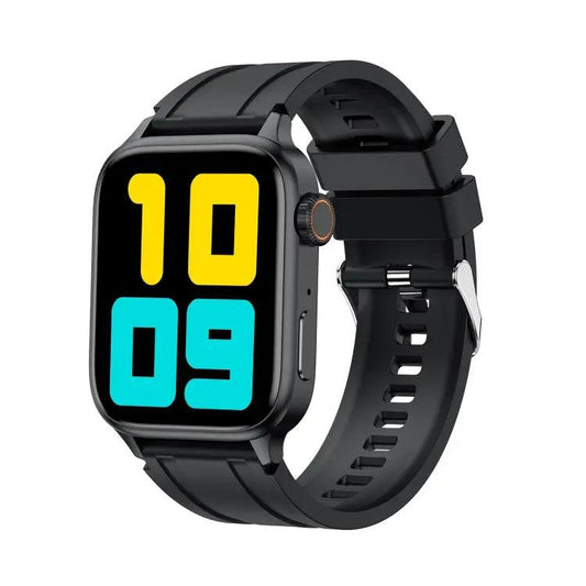 montre connecté HAMTOD GT33 1,96 pouces 4G Smart Call Watch prend en charge l'alarme SOS (noir)